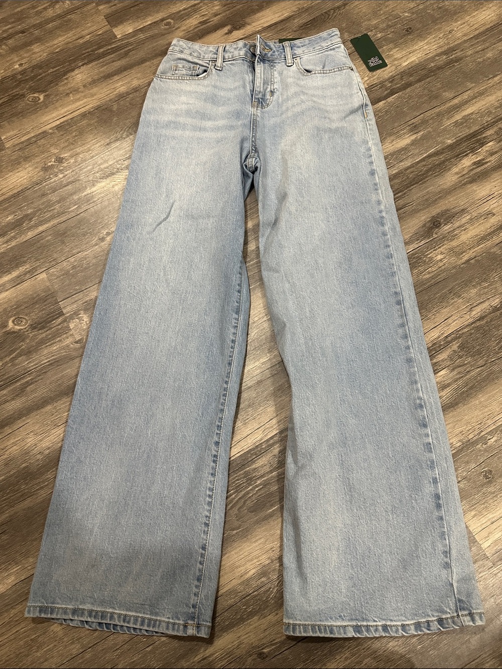 Wild Fable Light Blue High-Rise Wide Leg Jeans size 2